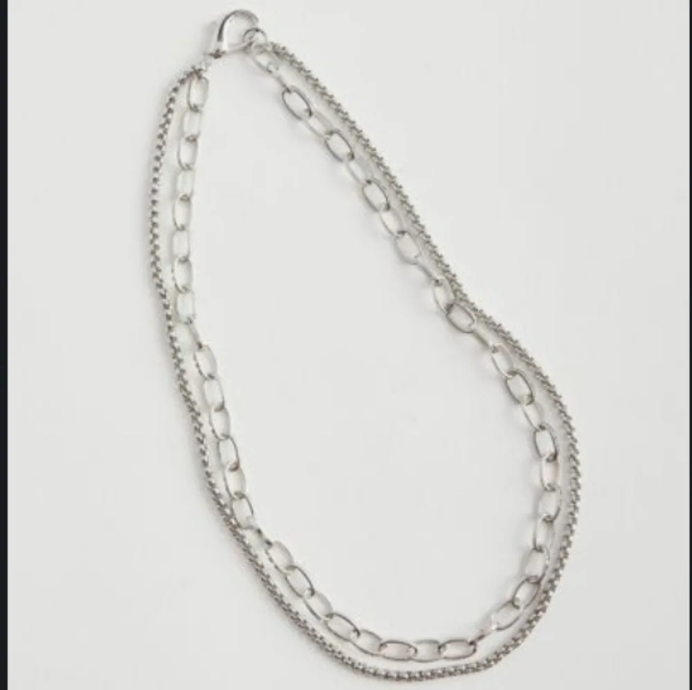 Uo Rocky Layered Chain Necklace - Picture 1 of 1